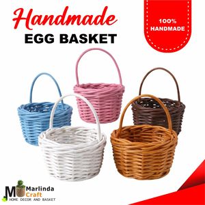 Cesta de Mimbre Artesanal para Huevos - Product Image 1
