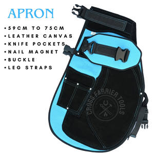 Kit Premium para el Cuidado de Pezuñas de Caballos: Cortador de Pezuñas Sharpe, Pulidor, Cuchillo para Pezuñas, Cortador de Pezuñas para Potros, Probador de Una Mano y Delantal de Cuero para Herrador - Product Image 2