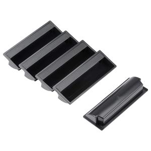 Poignée de tiroir en plastique encastrée moderne sur mesure, moulée par injection, pour meuble de classement, poignée intégrée - Product Image 3