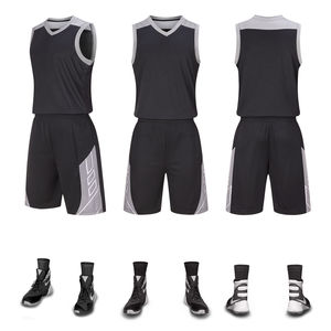 Uniformes de Baloncesto con Logotipo Personalizado al Por Mayor, Uniformes Deportivos con Tela Transpirable y Cómoda para Hombre - Product Image 3