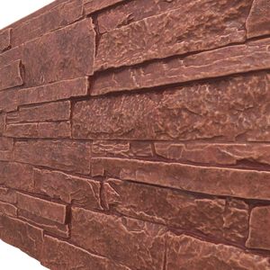 Panel de pared de piedra sintética de poliuretano a precio de fábrica, revestimiento de piedra ligero, piedra apilada decorativa de poliuretano para revestimiento exterior - Product Image 6