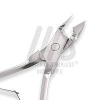 Pince à ongles en acier inoxydable de haute qualité, pour cuticules et pédicure, outils et instruments de beauté CE, équipement OEM de salon de beauté, 1 pièce