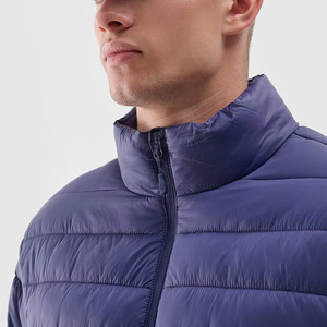 Best Quality Men's Cotton <b>Padded</b> Winter Jacket with Front Logo Breathable Wholesale Price - Product Image 5