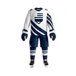 Uniforme de Hockey sobre Hielo, Jersey y Pantalones Cortos Personalizados, Conjunto de Equipo, Tela Deportiva de Secado Rápido que Absorbe la Humedad, Alta Calidad, Directo de Fábrica, Venta al Por Mayor - Product Image 1