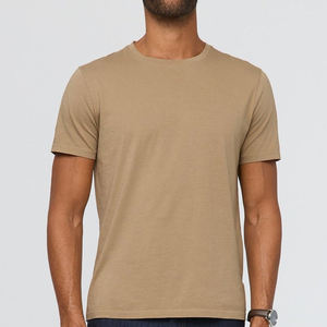 Nueva Camiseta de Verano para Hombre, Ajustada, de Algodón Transpirable, de Secado Rápido, con Logotipo Personalizado, Estampado, Informal, Lisa - Product Image 6