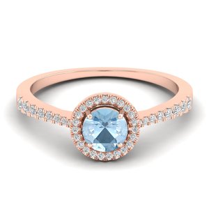REYES Elegance <b>925</b> Sterling <b>Silver</b> GRA Certified Moissanite Engagement <b>Rings</b> For Women Natural Aquamarine Gemstone Fine Jewelry - Product Image 5