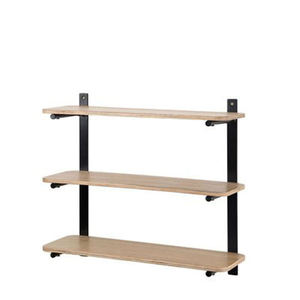 Rustic Wood Wall Shelf Single Tier <b>Hanging</b> Storage Tray <b>for</b> Living Room Plant Display - Product Image 5