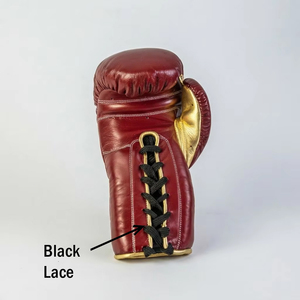 ถุงมือชกมวยหนังแท้ Custom No Boxing No Life สำหรับฝึกซ้อมและแข่งขัน แบบรัดสายรูดและผูกเชือก - Product Image 5