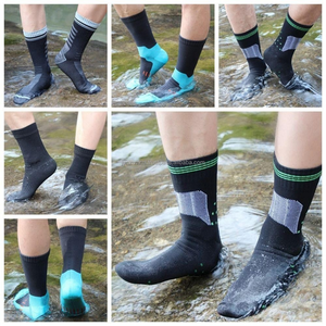 Soccer Grip Socks Men Anti Skid Athletic Crew Socks Football Match Training Socks - Product Image 3