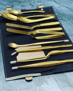 แหนบคีบสแตนเลสสำหรับงานหนักพร้อมปลายหยักเครื่องใช้สำหรับการทำศัลยกรรมทำอาหารในครัว - Product Image 4