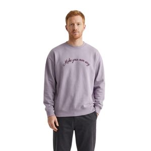 Sudadera de Algodón con Forro Polar para Hombre, Manga Larga, Diseño Gráfico Frontal, Cuello Redondo, Estilo Casual Urbano - Product Image 4