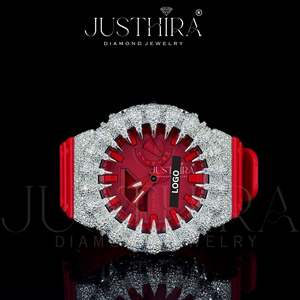 Reloj Deportivo Personalizado con Diamantes de Excelente Calidad, Premium, con Incrustaciones de Diamantes, al Mejor Precio, Otros Relojes en Venta - Product Image 2