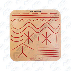 Kit complet d'entraînement à la suture avec coussin de suture en silicone, plaies réalistes et instruments chirurgicaux médicaux - Product Image 4