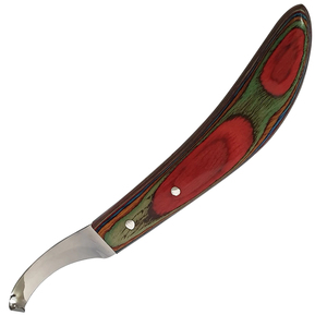 Couteaux à sabots professionnels de 7 pouces en acier inoxydable avec manche en bois, conception ergonomique de précision, pour saboteurs droitiers/gauchers - Product Image 5