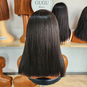 PreNext Find similar icon 200% Density <b>Short</b> Bob Bone Straight <b>Wig</b> 13x4 Transparent Lace Frontal <b>Wigs</b> 13x4 Lace Front <b>Wig</b> - Product Image 3