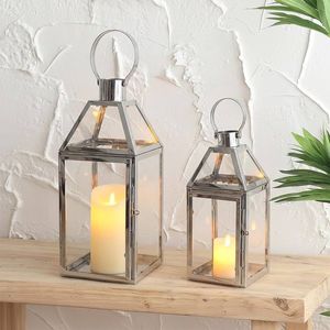High Demand <b>Black</b> Iron <b>Lantern</b> Modern Design Home Decoration Wedding Event Christmas Decoration Excellent Price - Product Image 6