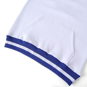 Sudadera de Cuello Redondo de Forro Polar Blanco de la Fraternidad ZPB, Bordada, Clásica y Cómoda, 100% Algodón, Sudadera de Invierno para Hombre y Mujer, Ropa Universitaria - Product Image 4