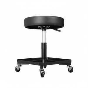Rolling <b>Mechanic</b> <b>Stool</b> with Tool Tray Adjustable Swivel Seat Garage Creeper Seat Heavy Duty 250lb Capacity Shop <b>Stool</b> GAPGAR030 - Product Image 3