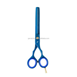 Tijeras de Peluquería Profesionales Japonesas de Acero Inoxidable, Hoja Afilada, Ligeras, 28 Dientes, Mango Largo, para Diestros, de Gervet - Product Image 6