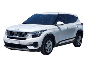 2023 สีขาว สำหรับ Seltos รถ SUV มือสอง เกียร์อัตโนมัติ เบนซิน เทอร์โบ พวงมาลัยซ้าย ระบบนำทาง เบาะหนังสีอ่อนสไตล์เกาหลี ไฟ LED - Product Image 1