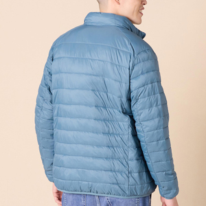 Chaqueta de plumón para hombre totalmente personalizada, de alta calidad, para uso en invierno, nuevo diseño, chaquetas de plumón elegantes para hombre con logotipo personalizado - Product Image 2