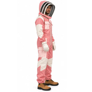 Combinaison d'apiculture haute performance respirante, vêtement de protection ventilé avec bande réfléchissante, voile de protection, équipement de sécurité niveau D - Product Image 3