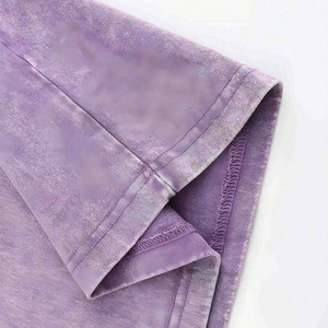 <b>Drop</b> Shoulder Mens & Women Oversized Long <b>Acid</b> Washed 100% Cotton T-Shirt with Custom Logo Vintage Design - Product Image 4