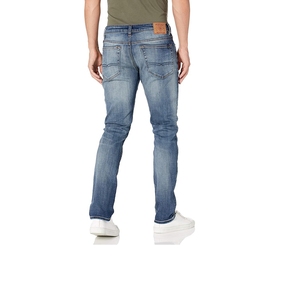 Nouveau Jean Homme Personnalisé Brodé ou Imprimé, Fabriqué en Usine, Effet Usé et Trous Déchirés, Jean en Denim pour Homme - Product Image 4