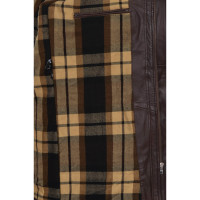 Manteau d'hiver pour homme en cuir Napa d'agneau véritable 100% personnalisé, marron, à capuche, avec boutons-pression, style trench-coat, fournisseur en gros