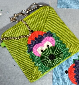 Monedero de Cuentas Coloridas Hecho a Mano para Niños, Cartera de Tela Personalizada con Cierre de Cremallera, Monedero de Bolsillo, Arte y Manualidades - Product Image 1