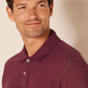 Polo en piqué de coton à manches courtes coupe classique pour homme – Commande en gros – Essentiels Polo pour hommes – Usine du Bangladesh - Product Image 3