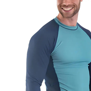 Meilleures ventes, matériau frais, style tendance, nouvelle arrivée, prix bas, bon fabricant de t-shirts de compression pour hommes - Product Image 4