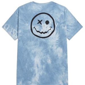 Camiseta personalizada con tinte de corbata para hombre, Camiseta lisa de alta calidad al por mayor para hombre, camiseta informal con estampado de algodón 100% personalizado, camisetas en blanco - Product Image 1