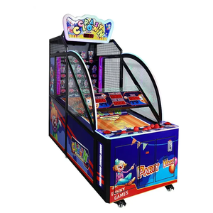 Crazy Clown Ticket Redemption Arcade <b>Machine</b> Ball Toss Coin Operated Prize Game 150W - Product Image 1