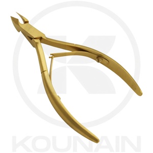 Prix d'usine Coupe-ongles et pince à cuticules en acier au carbone courbés, outil de pédicure et manucure à ouverture large pour les doigts - Product Image 6