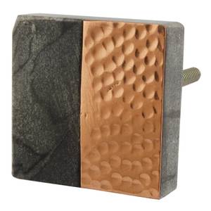 Wholesale Stone <b>Cupboard</b> Knobs Grey Kids Room Pulls Square <b>Kitchen</b> Cabinet Single Hole Drawer 3.81 cm SFK-41 - Product Image 4