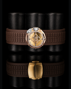 Reloj de Pulsera de Lujo con Moissanita para Hombre, con Incrustaciones de Piedras, de Acero Inoxidable, con Diamantes - Product Image 4