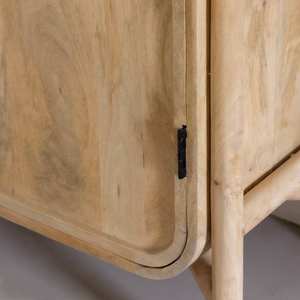 Buffet 3 portes en bois de manguier Vandana Sereno Aureo - Product Image 4