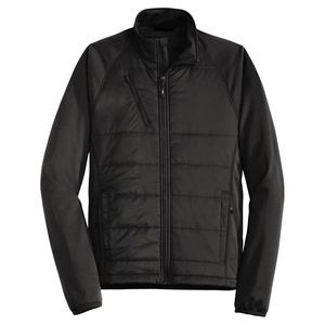 Vestes SoftShell d'hiver à col montant pour hommes Manteau bouffant d'extérieur avec logo S-5XL pour le camping, la randonnée, la chasse et la pêche - Product Image 1