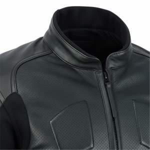 แจ็คเก็ตหนังสำหรับขี่มอเตอร์ไซค์แบบกันน้ำ พิมพ์ลายได้ตามสั่ง ขนาดพลัสไซส์  ปรับแต่งได้เต็มที่ - Product Image 5