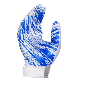 Gants de football personnalisés à doigts entiers, impression par sublimation, fermeture auto-agrippante antidérapante, gants de sport unisexes toutes saisons - Product Image 4