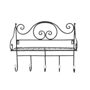 Creative Fish Bone Metal <b>Key</b> Holder Decorative <b>Wall</b> Mounted <b>Key</b> Hook <b>Rack</b> Coat Towel Hanger <b>for</b> Home Entryway Decor - Product Image 4