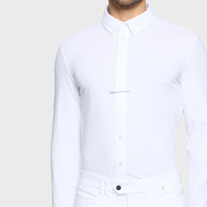 Camiseta de equitación de diseño moderno y elegante, camisa de competición de manga larga para hombre en venta - Product Image 3