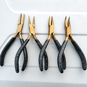 4PCS Jewelry Making Pliers Set Flat Nose Round Nose Chain Nose Bent Nose Pliers Professional Jewelry Repair <b>Wire</b> Wrapping <b>Craft</b> - Product Image 1