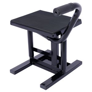 Montacarichi pesanti in acciaio nero per moto Dirt Bike 11 \ "-16.5 \" con supporto Jack regolabile 330 LBS capacità di carico Dirt Bike Stand rampe - Product Image 6