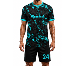 Uniformes de Fútbol Sublimados Personalizados 100% Poliéster, Manga Corta, Secado Rápido, Duraderos y Transpirables, Camisetas Deportivas, Kits de Fútbol para Adultos - Product Image 6