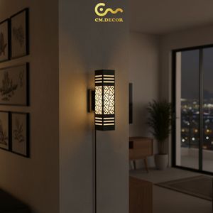 Lámpara de Pared LED de Estilo Japonés, Impermeable para Interiores y Exteriores, para el Hogar, Pasillo, Escalera - Product Image 2