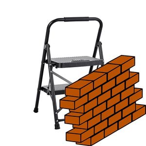 Multi-Use Folding <b>Step</b> Stool <b>for</b> <b>Kitchen</b> Household or Office Use - Product Image 1