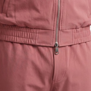Men's Hooded Tracksuit Solid Color Full <b>Zipper</b> <b>Sweatshirt</b> And Pants Set Casual Wear Autumn Polyester Cotton Blend Regular Fit - Product Image 5