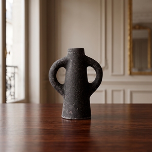 Jarrón de Cerámica Hecho a Mano de Terracota Estilo Rústico Nórdico, Decoración Estética para el Hogar, Accesorios de Decoración para Mesa - Product Image 2
